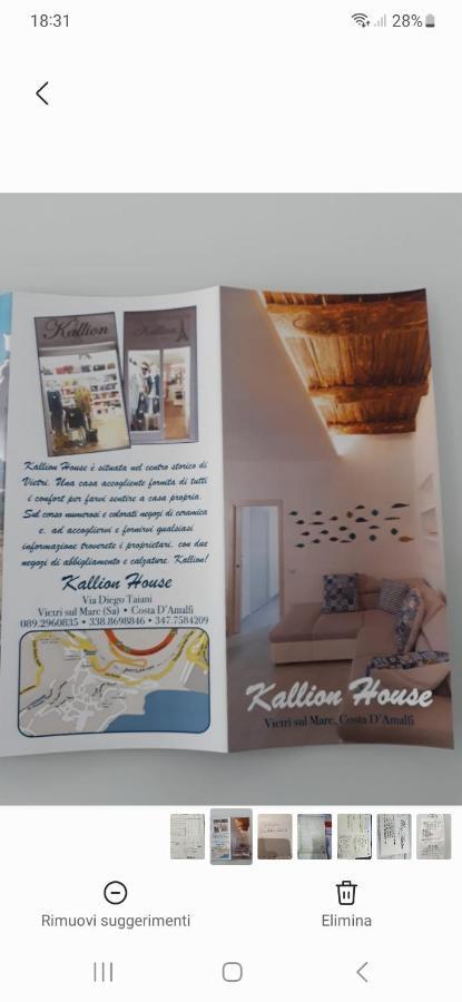 Kallion House Vietri sul Mare Exterior photo